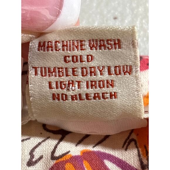 Sundance Womens Medium Cotton Split Neck 3/4 Sleeve Embroidered Tunic Top Blouse - Picture 4 of 12